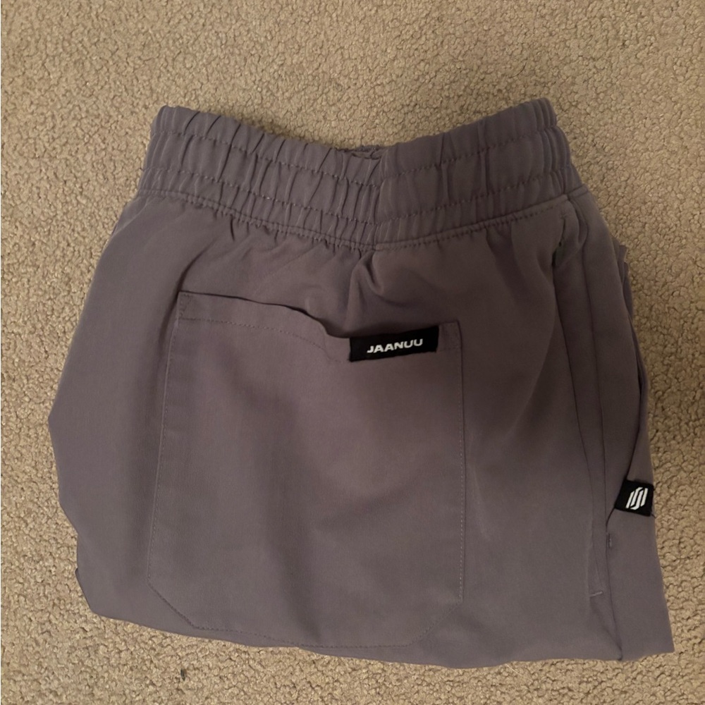 Jaanuu Charcoal Scrub Joggers